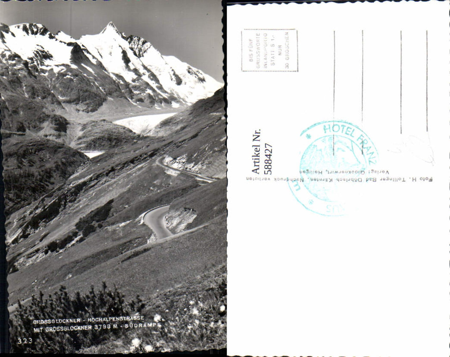 588427,Grossglockner Hochalpenstrasse Heiligenblut Südrampe