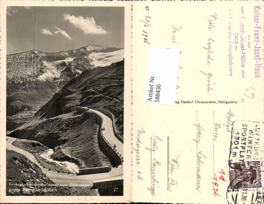 588436,Grossglockner Hochalpenstrasse Heiligenblut Südrampe