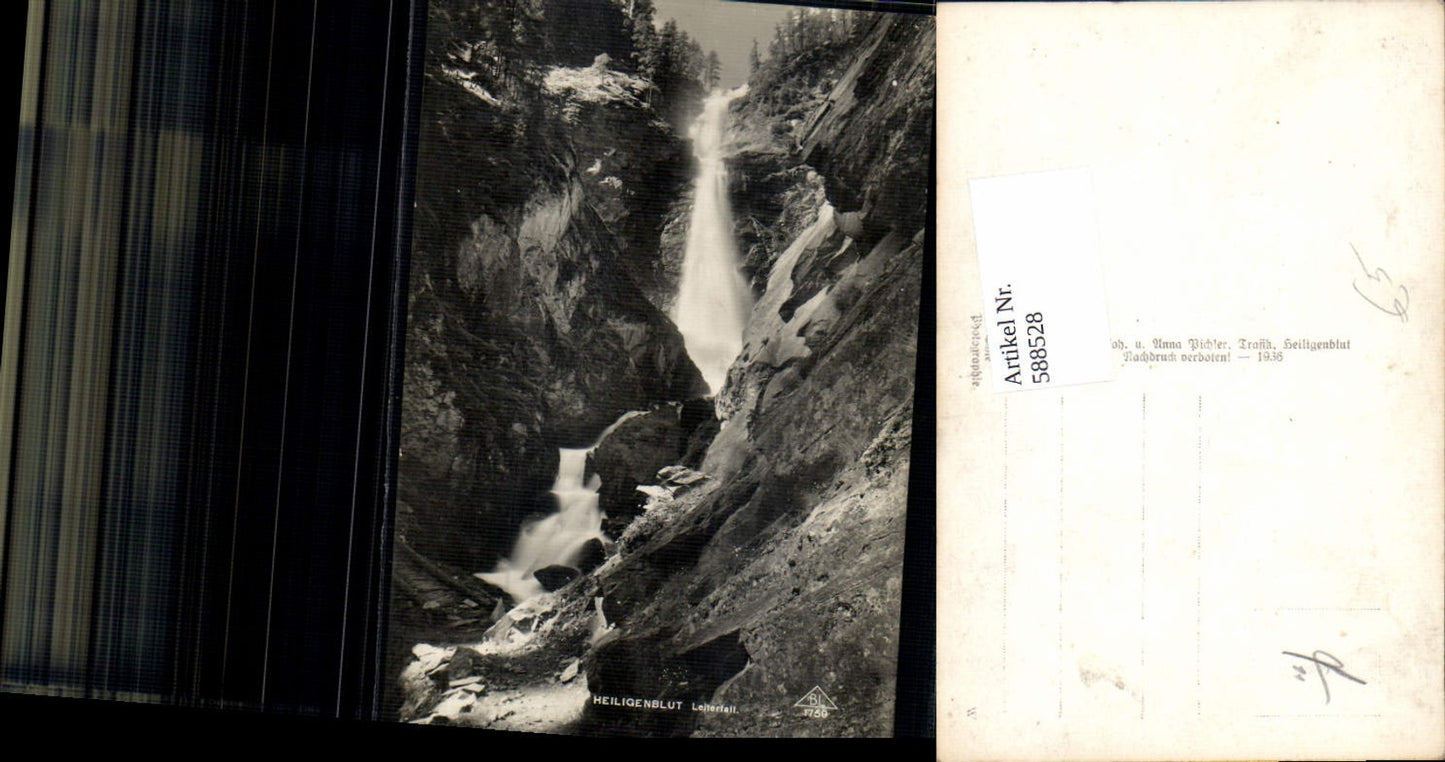 588528,Heiligenblut am Grossglockner Leiterfall Wasserfall