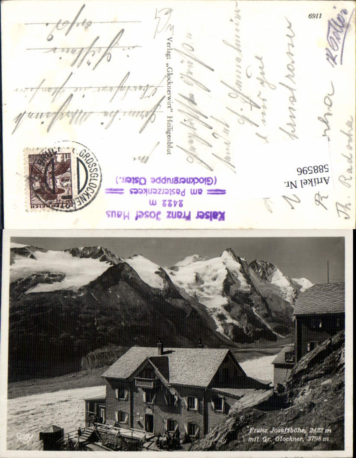 588596,Kaiser Franz Josef Haus Grossglockner Heiligenblut