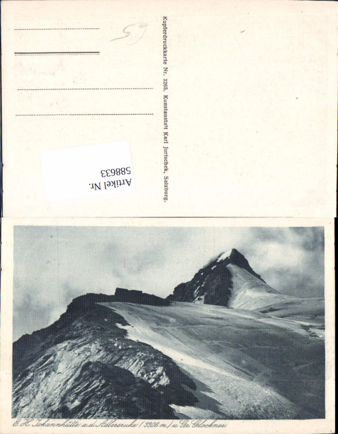 588633,Grossglockner Heiligenblut Adlersruhe Erz. Johannhütte