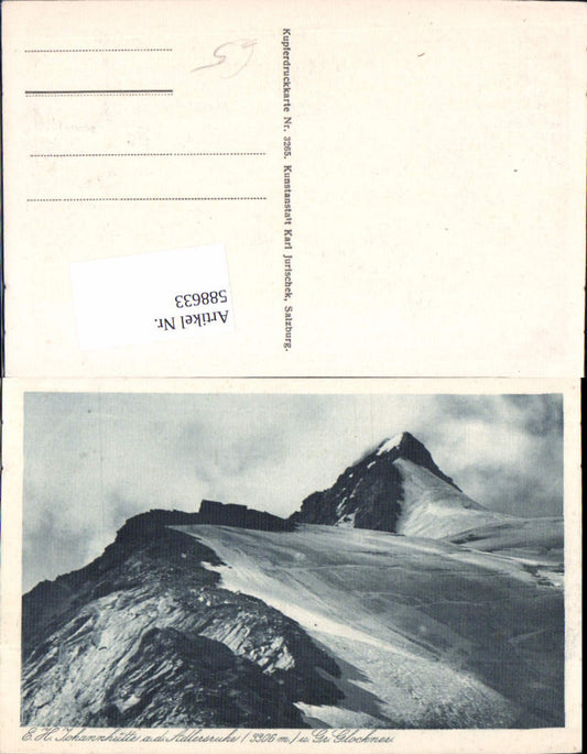 588633, Grossglockner Heiligenblut Adlersruhe Erz. Johannhütte