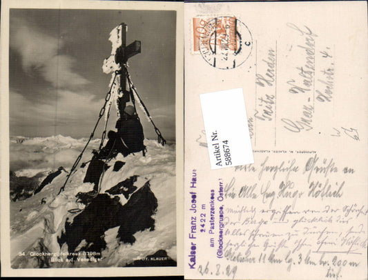 588674,Grossglockner Gipfelkreuz Heiligenblut