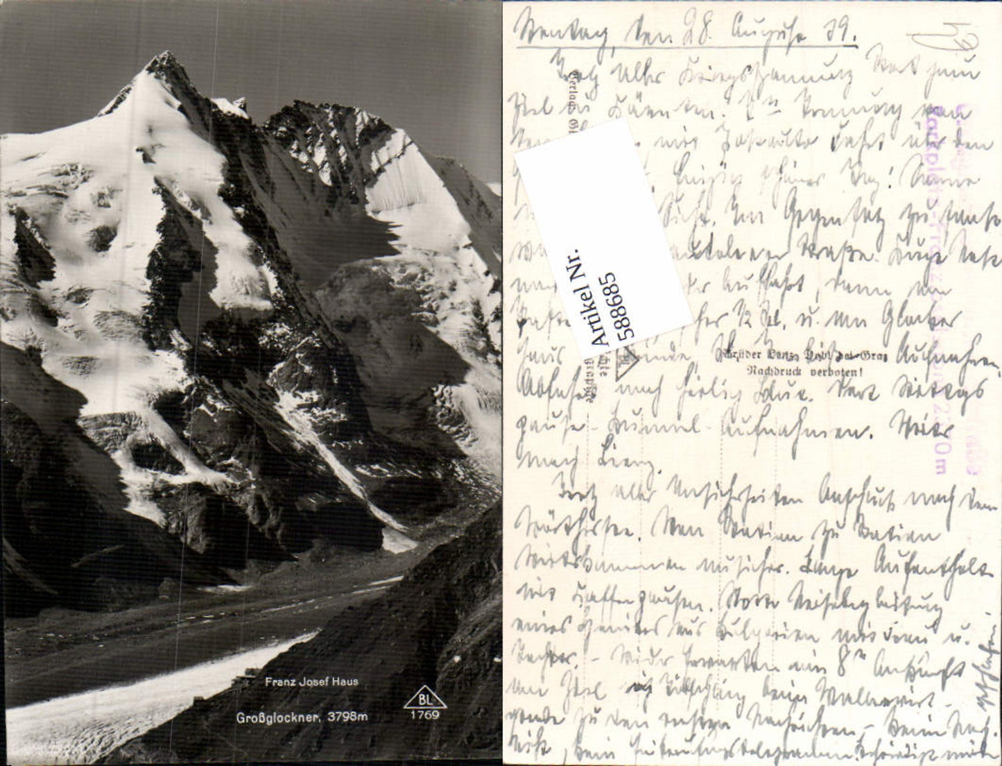 588685,Grossglockner Heiligenblut Franz Josef haus