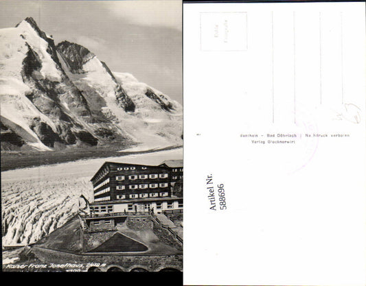 588696, Grossglockner Heiligenblut Kaiser Franz Josefhaus