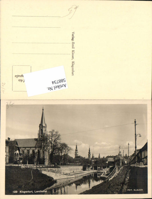 588734,Klagenfurt Stadt Lend Lendkanal pub Klauer 123