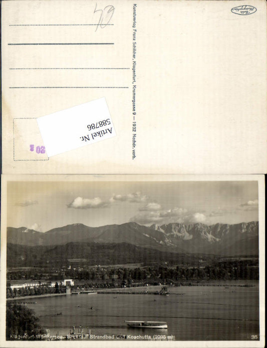 588786,Klagenfurt Stadt Strandbad Wörthersee