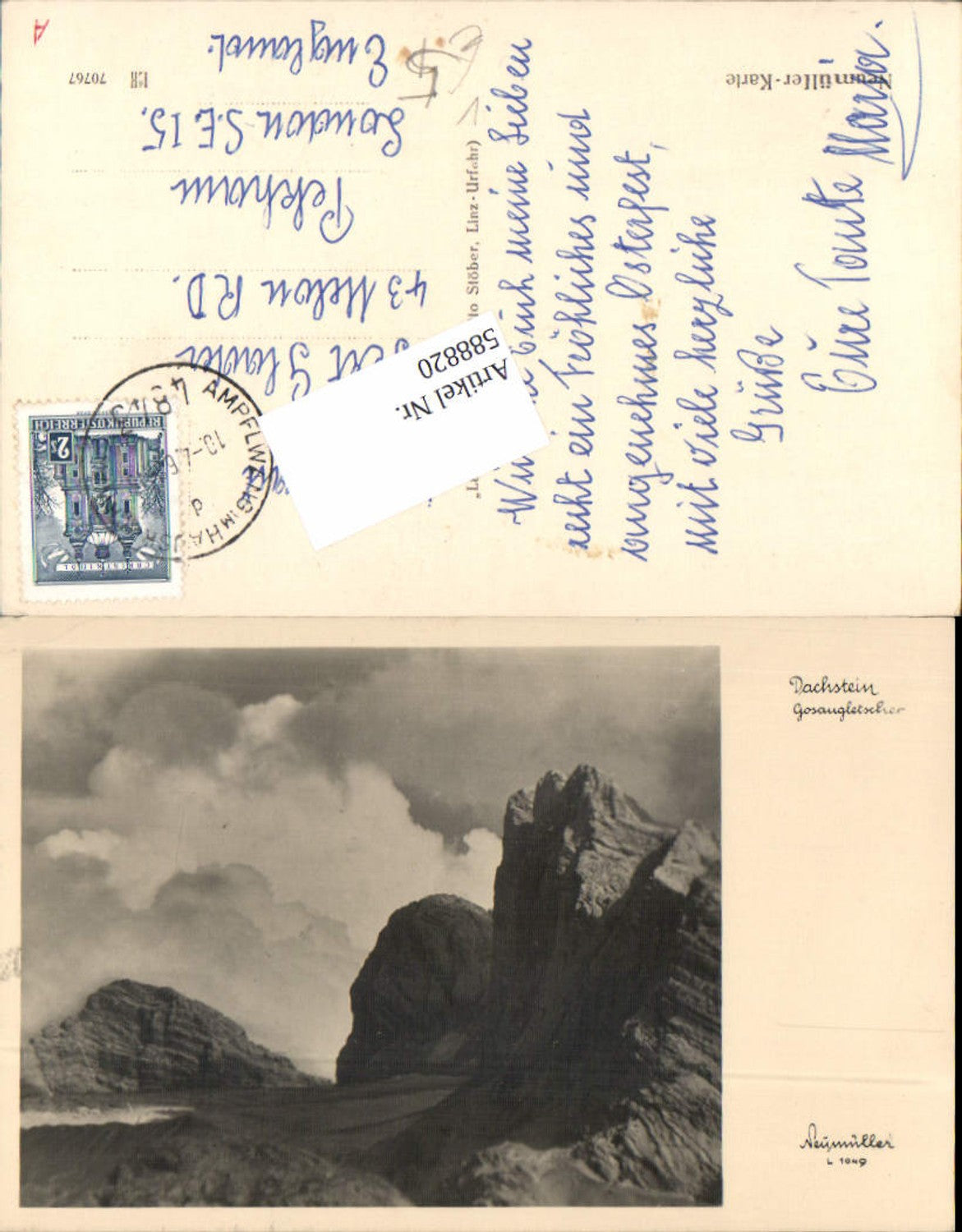 588820,Dachstein Gosau Gosaugletscher