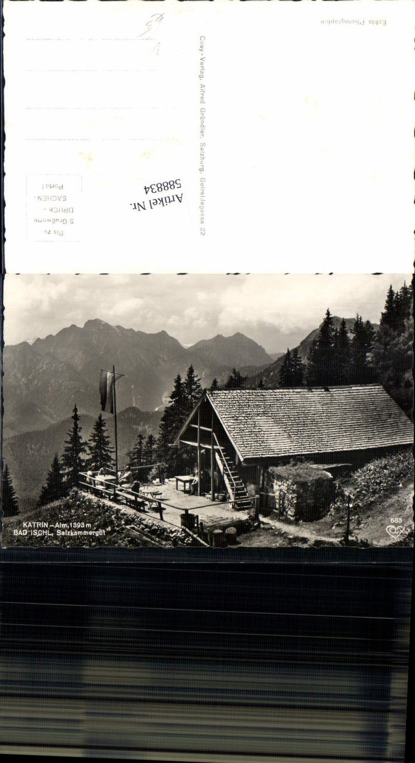 588834,Bad Ischl Katrin Alm pub Cosy 683