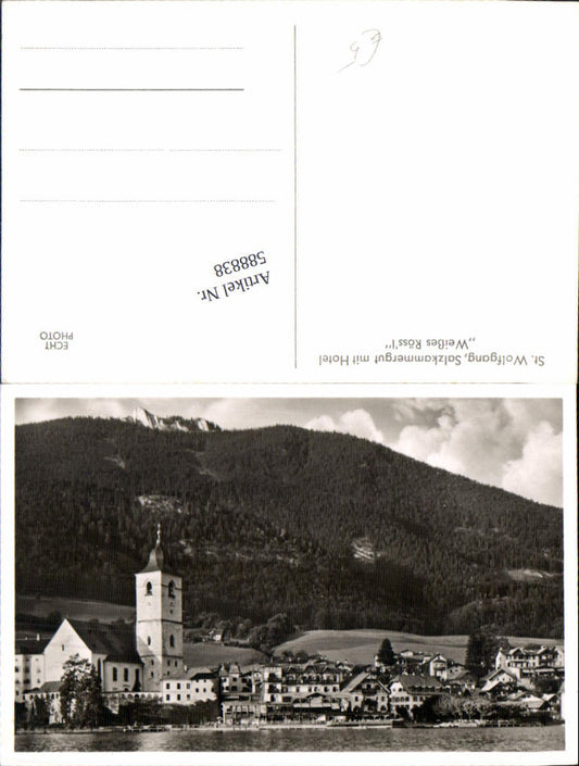 588838,St. Wolfgang am Wolfgangsee Weißes Rössl