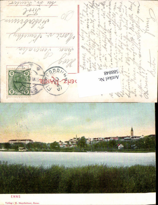 588848,Enns Stadt Partie 1905