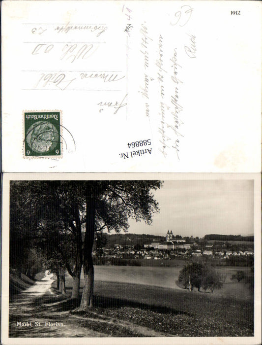 588864,St. Florian bei Linz Wegansicht