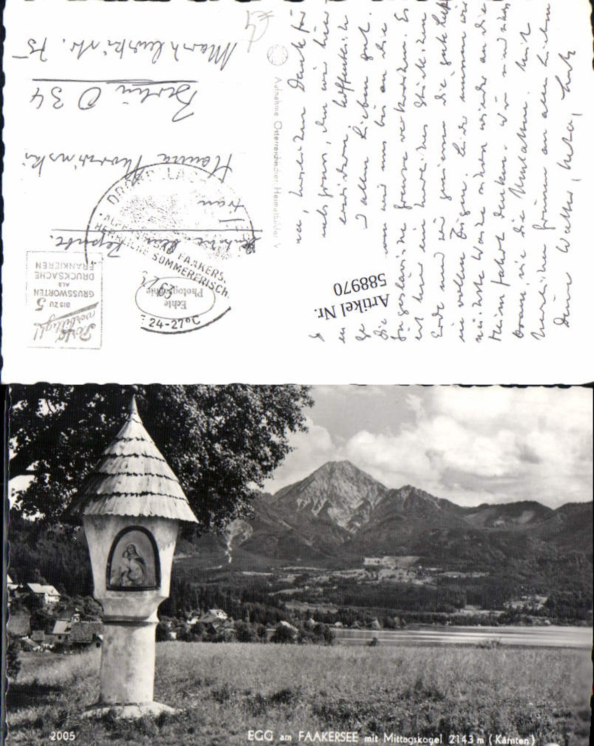 588970,Faakersee Faak am See Finkenstein Drobollach Egg