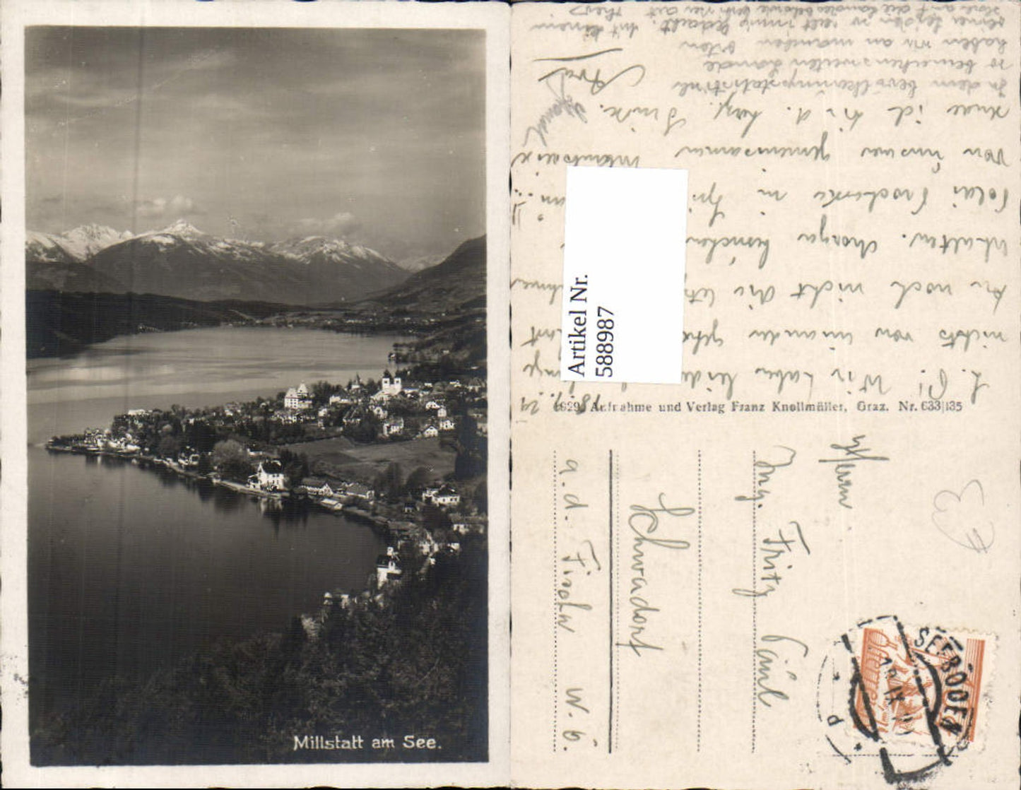 588987,Millstatt am See Millstättersee