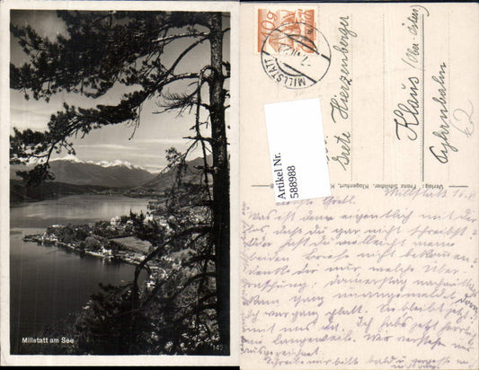 588988,Millstatt am See Millstättersee