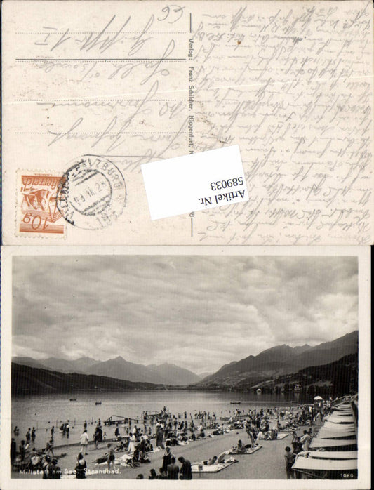 589033,Millstatt am See Millstättersee Strandbad
