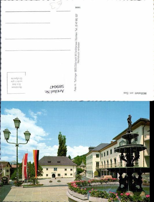 589047,Millstatt am See Millstättersee