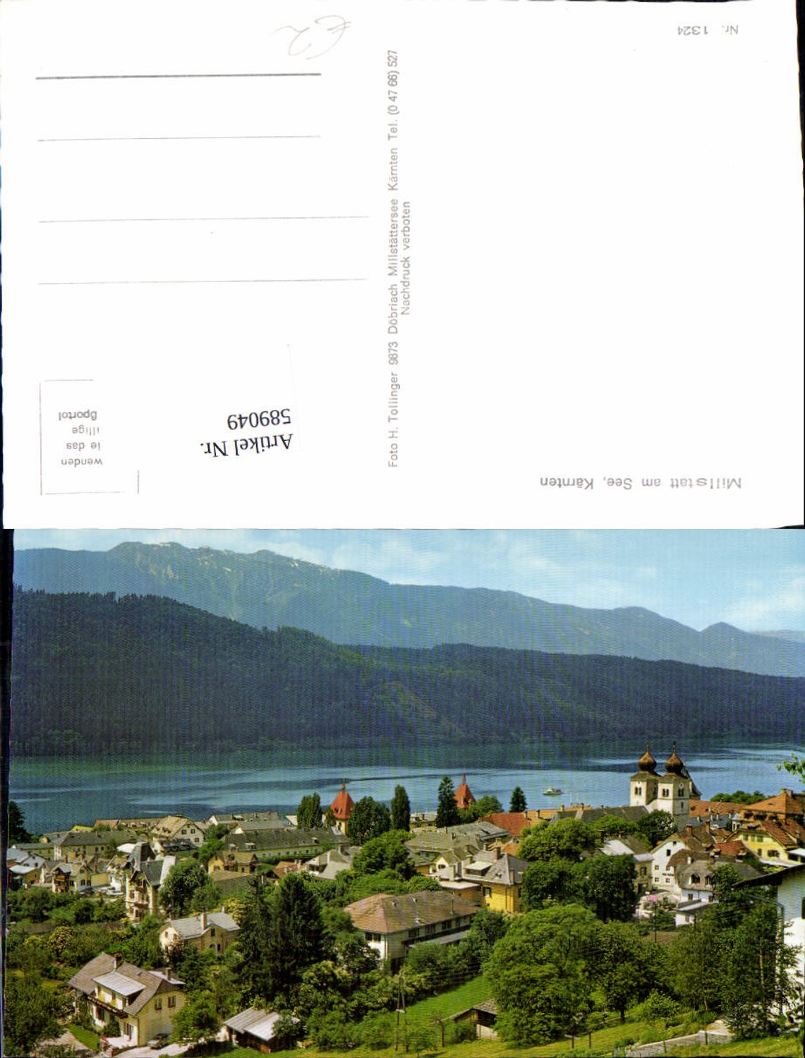 589049, Millstatt am See Millstättersee