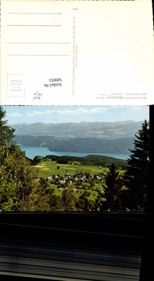 589051,Millstatt am See Millstättersee
