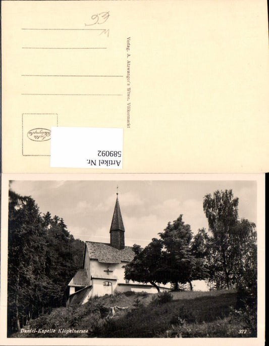 589092,Klopeinersee St. Kanzian Daniel Kapelle