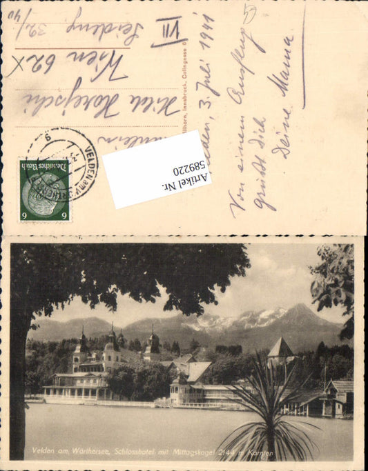 589220,Velden am Wörthersee Schlosshotel Schloss
