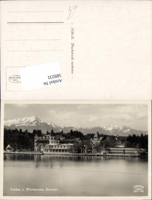 589231,Velden am Wörthersee