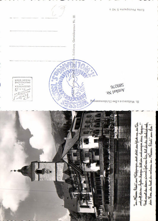 589276,St. Wolfgang am See Weisses Rössl