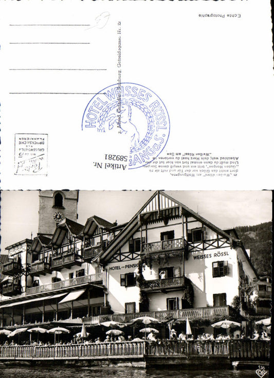 589281,St. Wolfgang am Wolfgangsee Weisses Rössl Hotel pub Cosy 136
