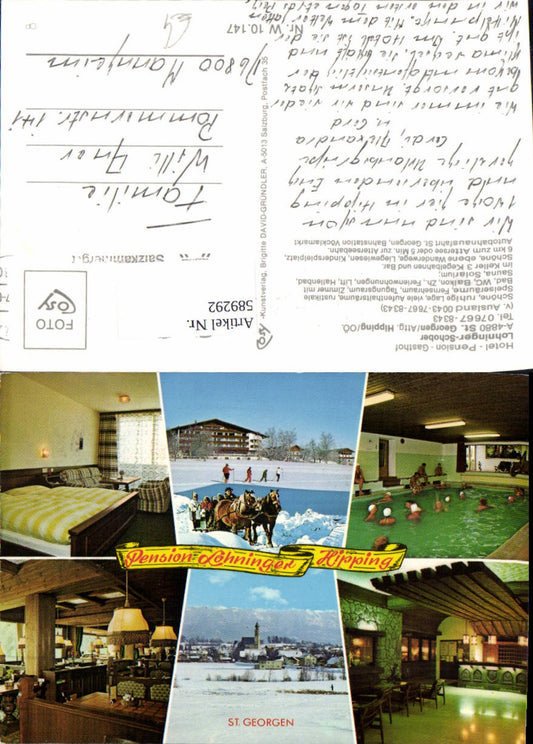 589292,Hipping bei St. Georgen im Attergau Lohninger Pension