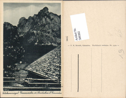 589302,Laudachsee Ramsaueralm bei Gmunden