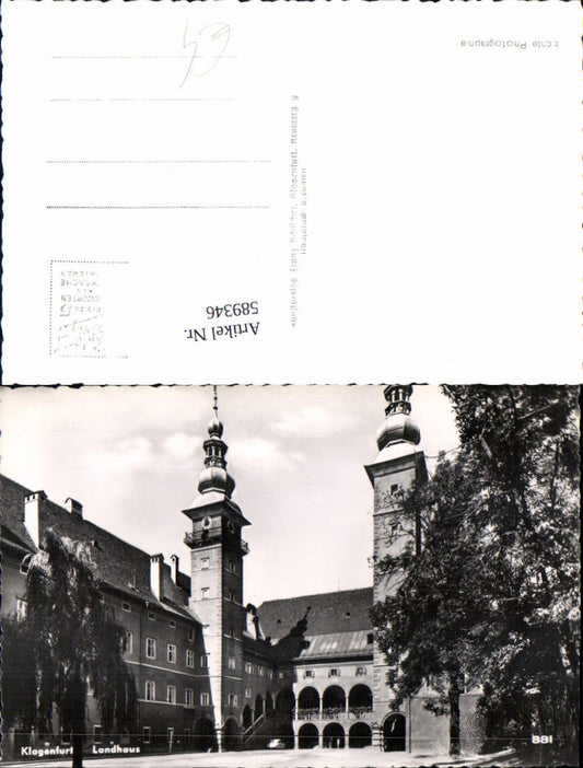 589346,Klagenfurt Landhaus