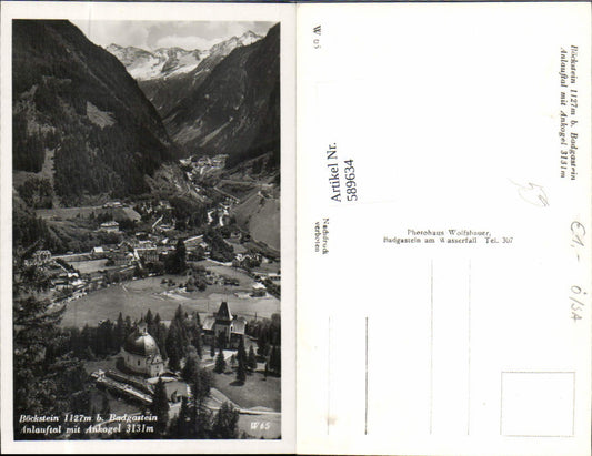 589634,Böckstein bei Badgastein Bad Gastein Ankogel