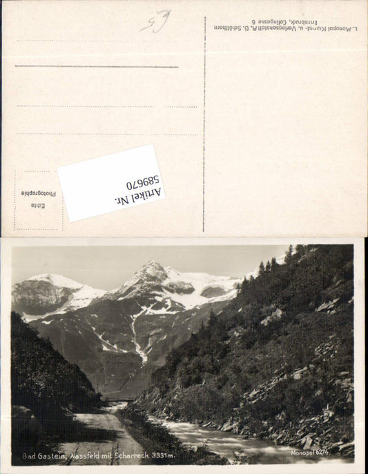 589670,Badgastein Bad Gastein Nassfeld Scharreck Böckstein