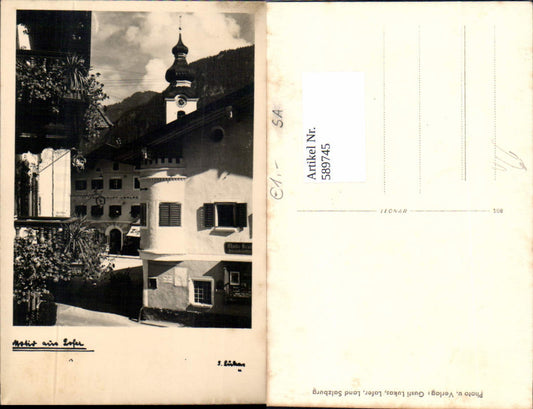 589745,Lofer Motiv aus dem Ort pub Gusti Lukas
