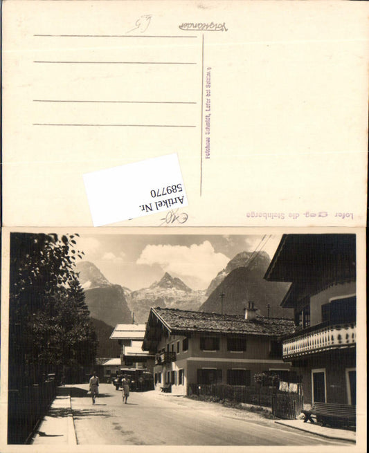 589770,Lofer Straßenansicht pub Schmidt