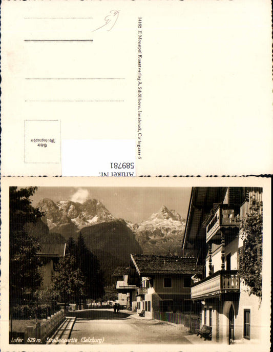 589781,Lofer Straßenansicht