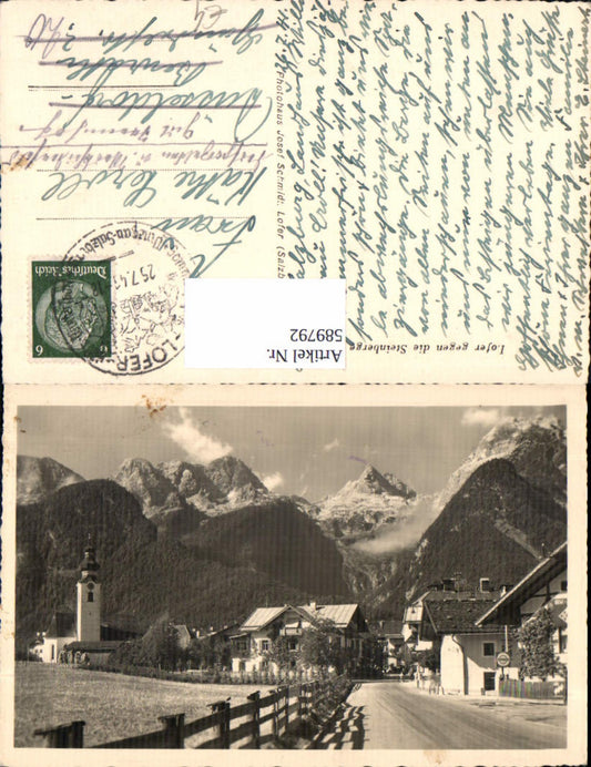 589792,Lofer Straßenansicht