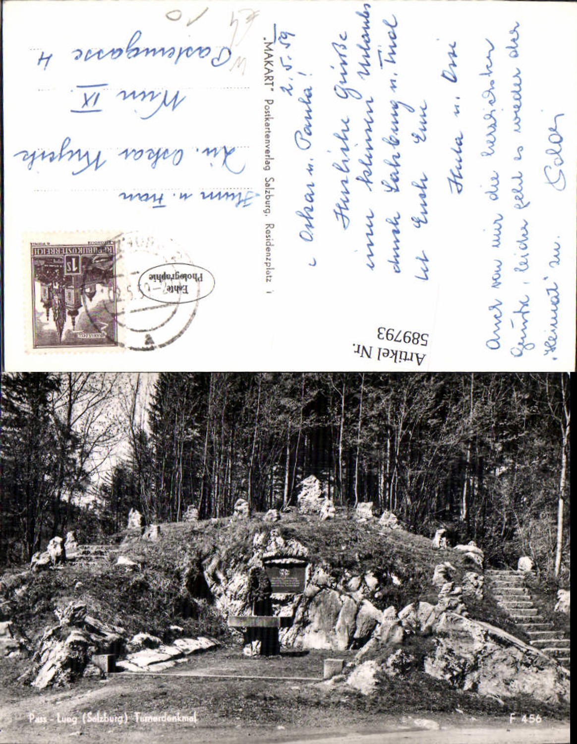 589793,Lofer Pass Lueg Turnerdenkmal Turner