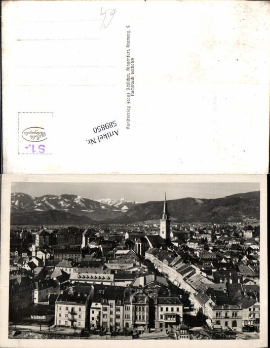 589850,Villach Teilansicht