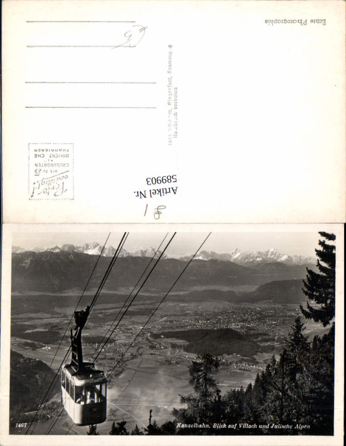 589903, Villach Gondola Cable Car Kanzelbahn