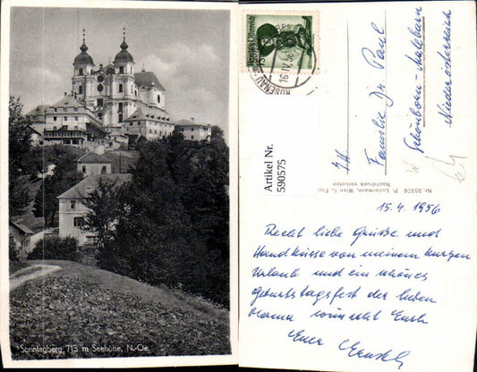 590575,Foto Ak Sonntagberg Rosenau Wallfahrtskirche