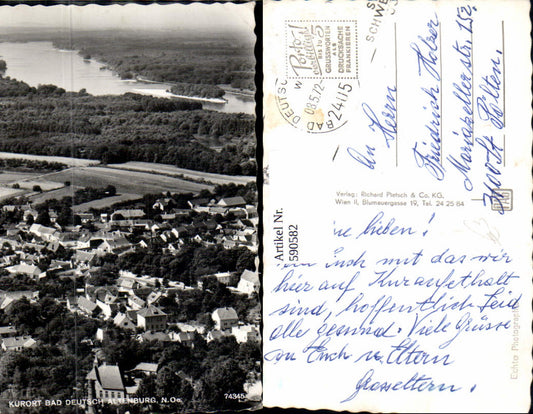 590582,Foto Ak Bad Deutsch-Altenburg Totale