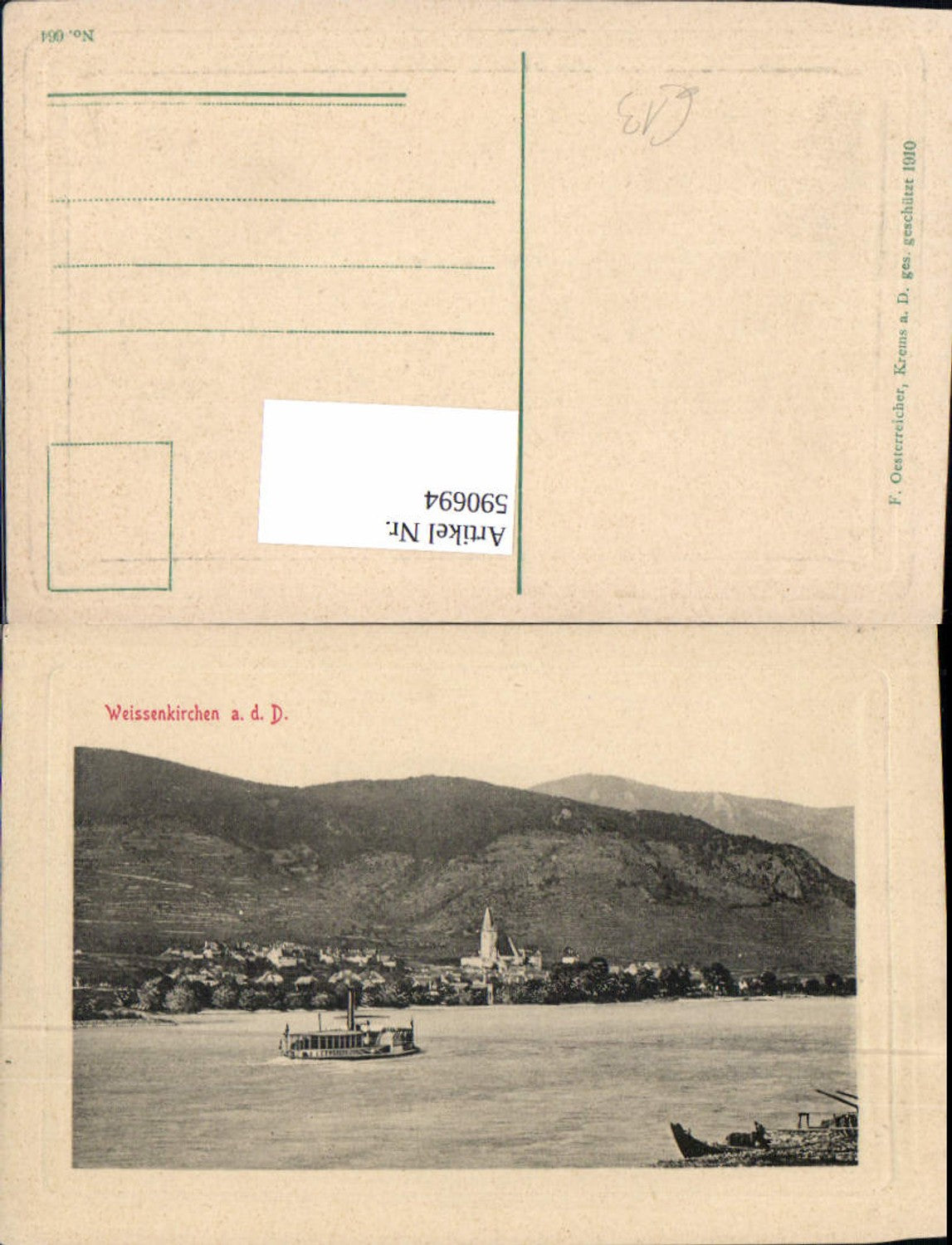 590694,Weißenkirchen in der Wachau Schiff Dampfer