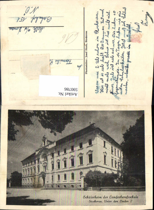 590786,Schülerheim d. Landesberufsschule Stockerau