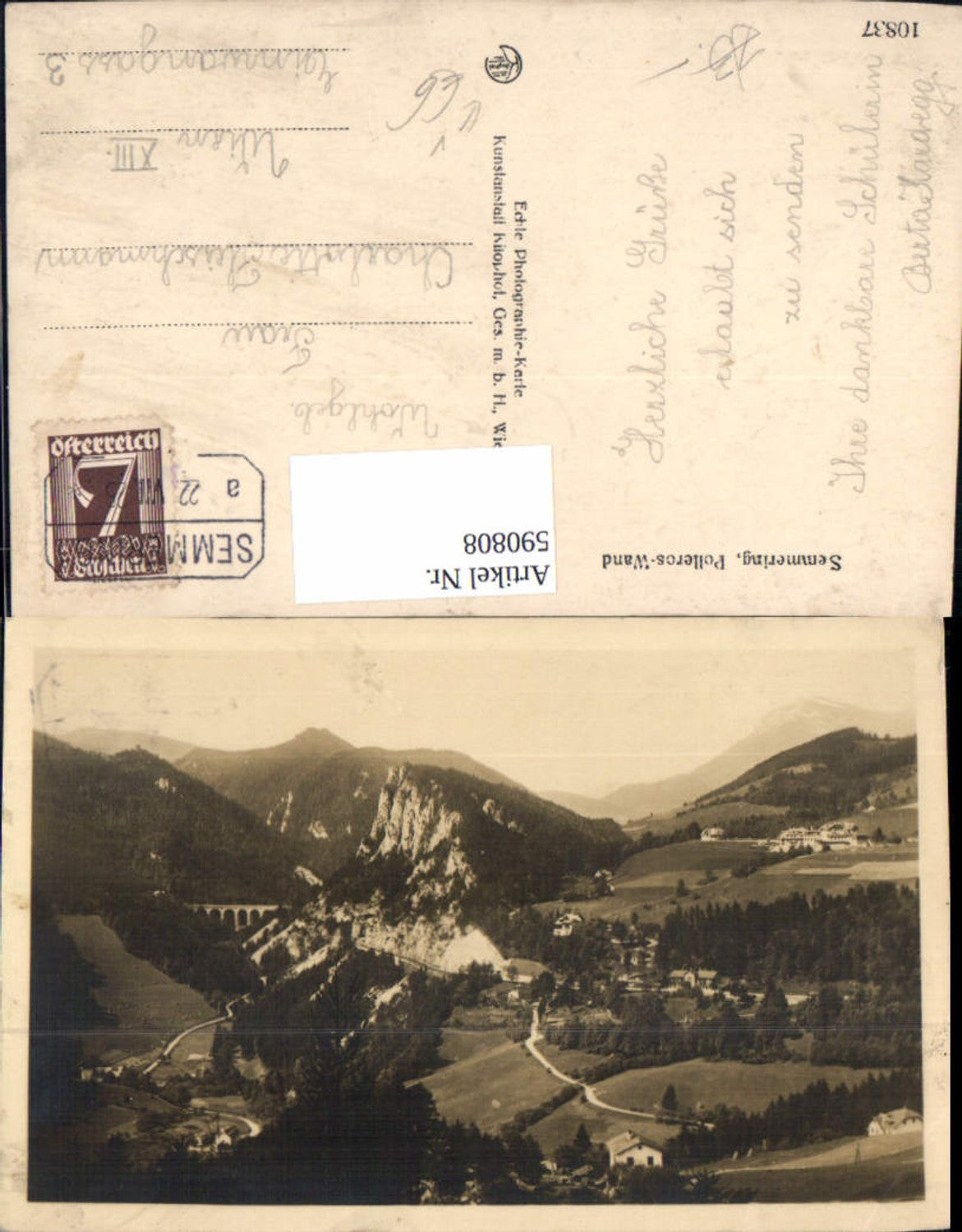 590808,Semmering Polleros-Wand pub Kilophot 10837