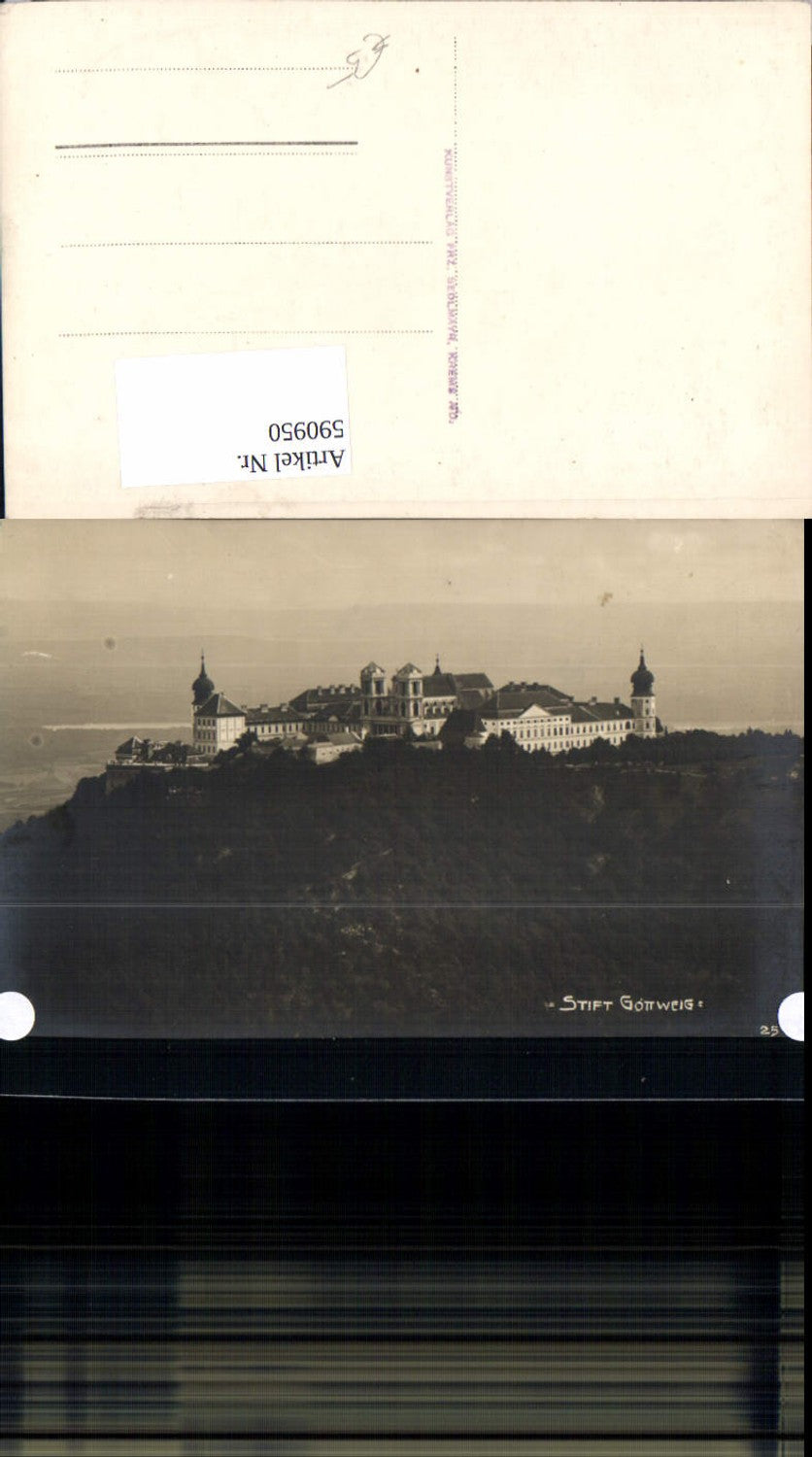 590950,Foto Ak Furth bei Göttweig Stift Göttweig