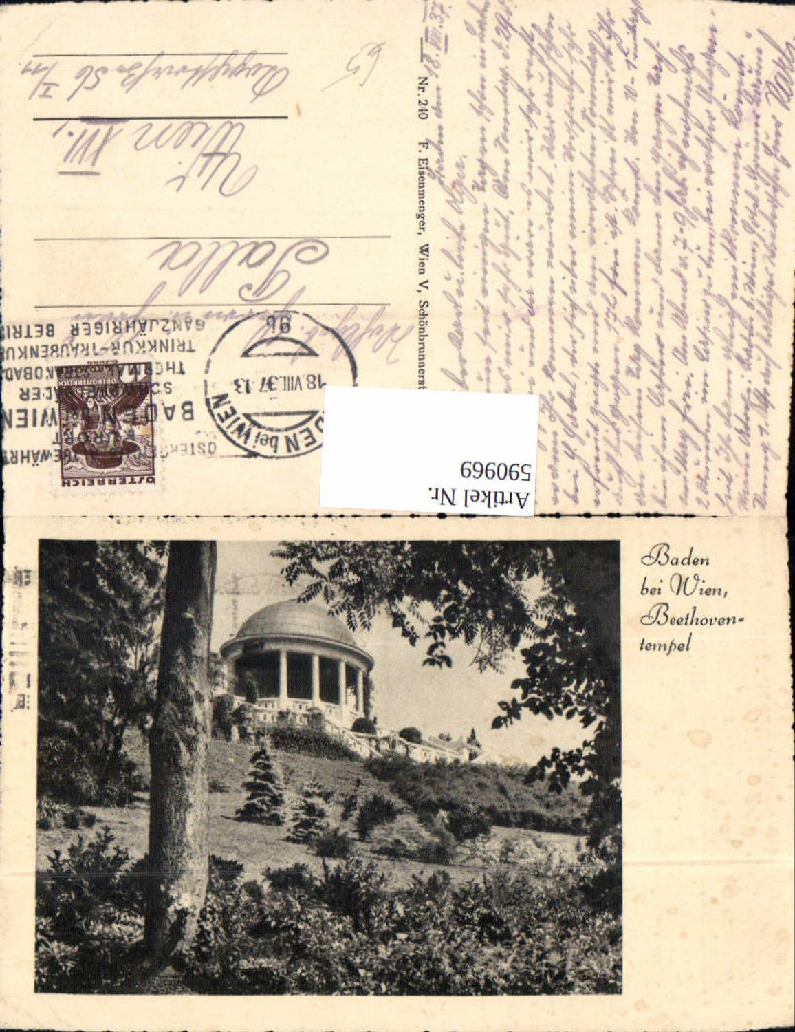 590969,Baden b. Wien Beethoventempel