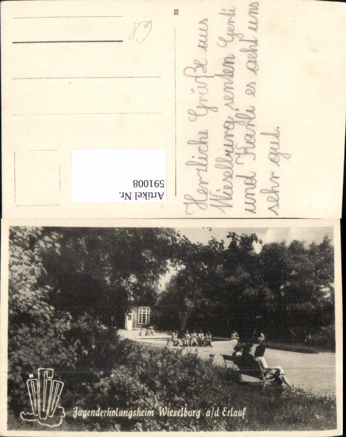 591008,Foto Ak Jugenderholungsheim Wieselburg a. d. Erlauf