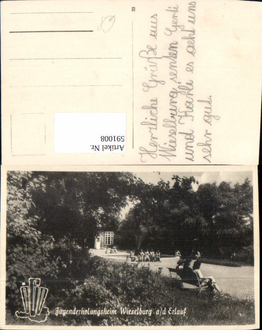 591008,Foto Ak Jugenderholungsheim Wieselburg a. d. Erlauf