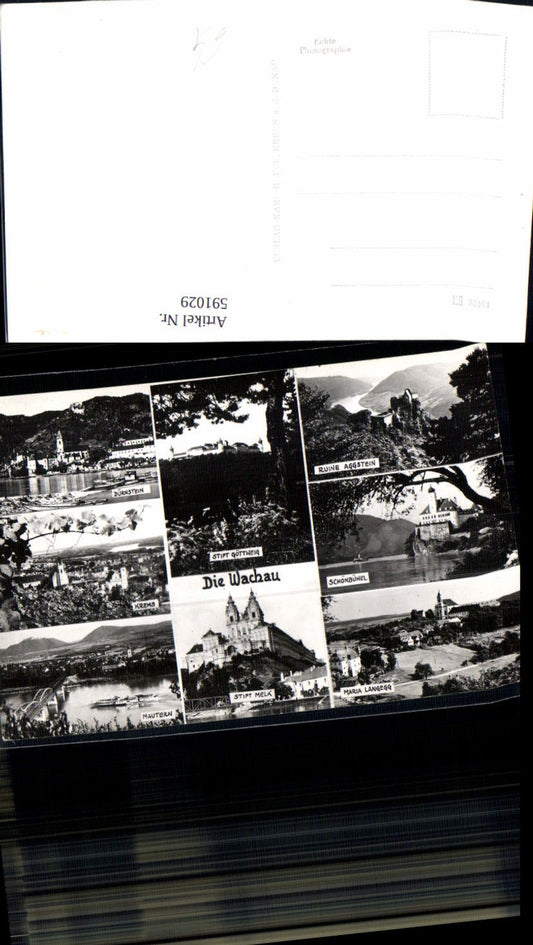 591029,Mehrbild Ak Wachau Dürnstein Krems Ansichten
